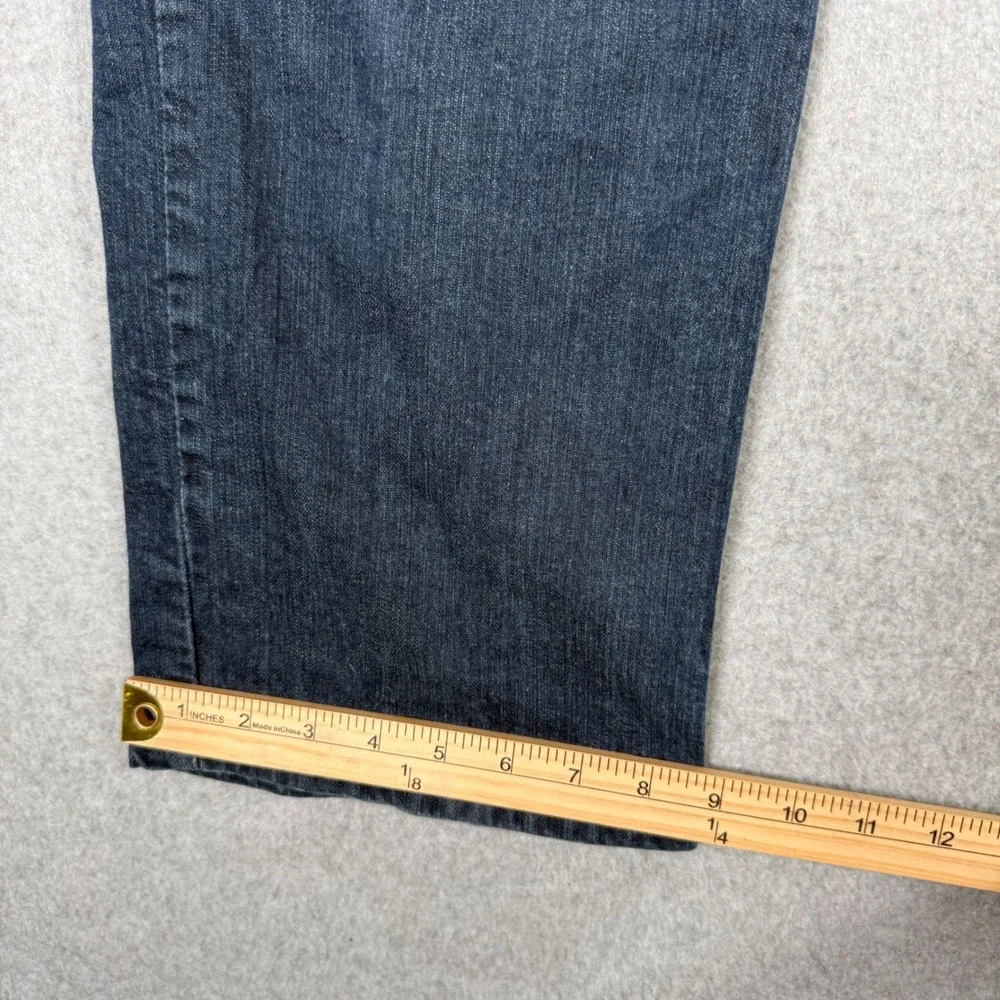 Levis 514 Straight Fit Jeans Mens 40x30 Dark Wash Blue Stretch Denim Classic